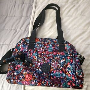 Kiplings Floral/Star Multicolor Women's Bag.